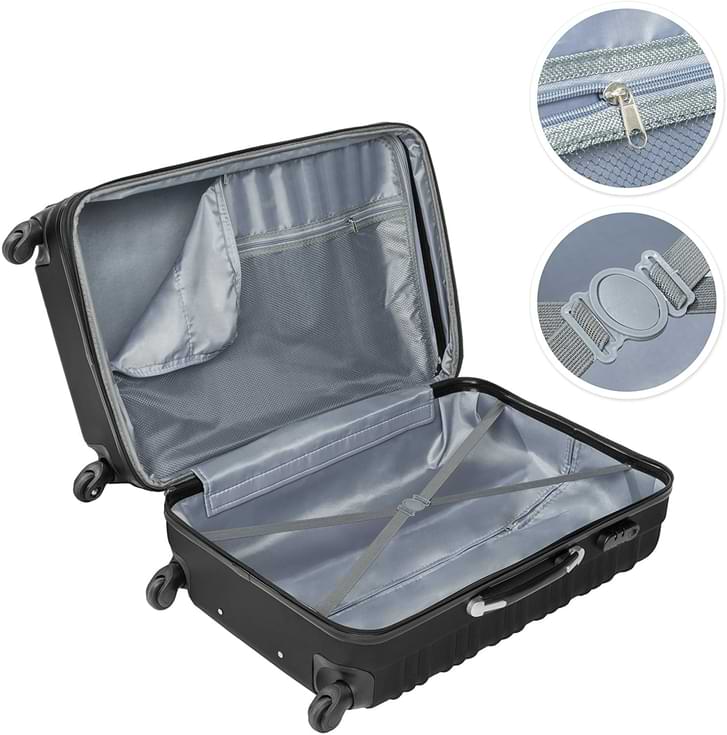 rangement valise tectake