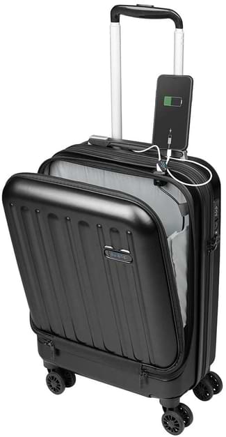 valise cabine connectée usb smartphone