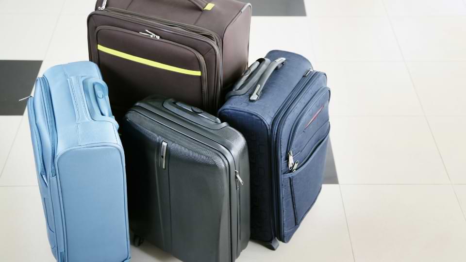 volume valise avion