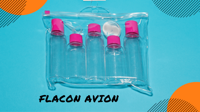 FLACON AVION KIT VOYAGE