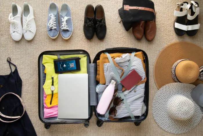 préparation valise
